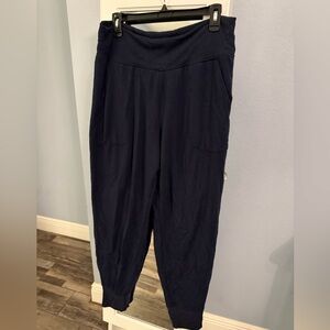 Athleta Navy cotton pants